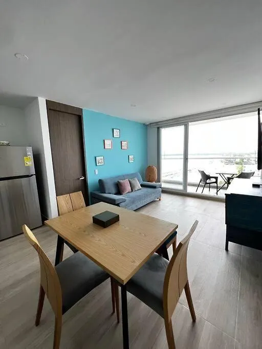 Zona Morros Cartagena Apto 2 Hab Con Jacuzzi Y Terraza Bbq, Wifi Y Frente A La Playa Apartment